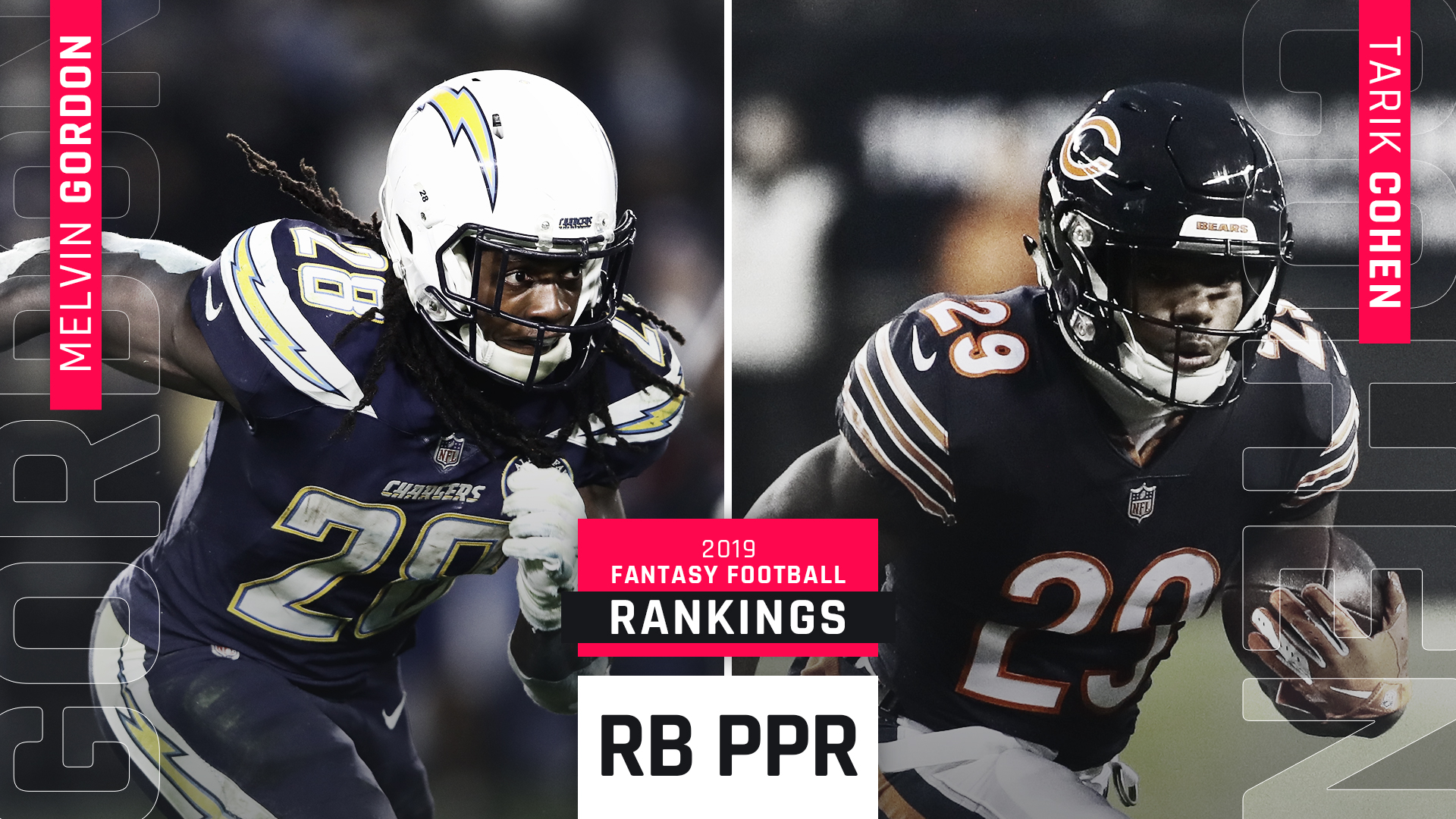 Current 2019 Myth PPR Ratings: RB Wearing Information graphic about Fantasy Football Rankings Ppr Printable titled Up-to-date 2019 Myth PPR Scores: RB Putting on Information